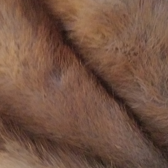 Vintage brown faux fur coat - Picture 4 of 7